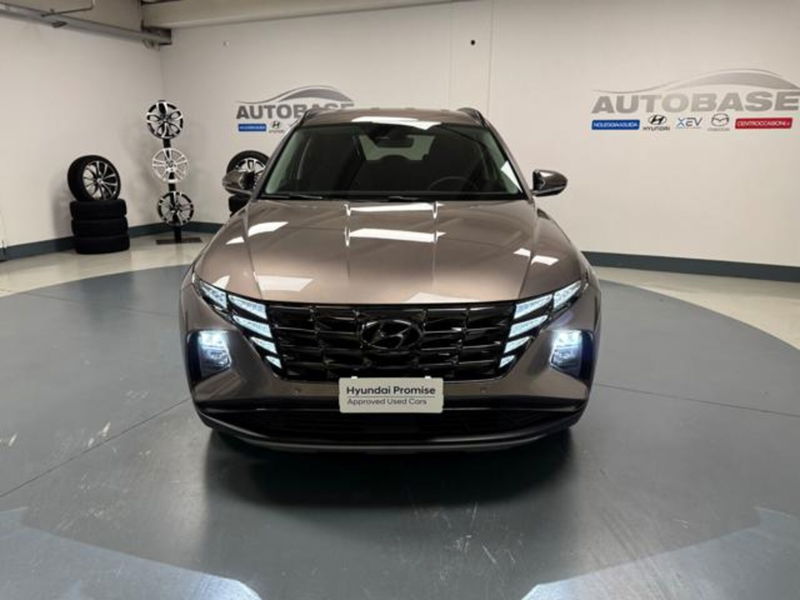 Hyundai Tucson 1.6 hev NLine 4wd auto del 2022 usata a Brescia