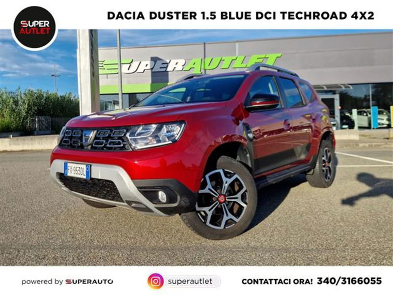 Dacia Duster 1.5 Blue dCi 8V 115 CV 4x2 Techroad del 2019 usata a Vigevano