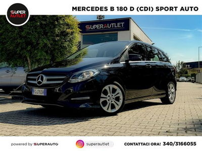 Mercedes-Benz Classe B 180 d Sport del 2017 usata a Vigevano