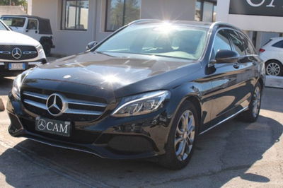 Mercedes-Benz Classe C Station Wagon 220 d 4Matic Auto Executive  del 2016 usata a Lecce