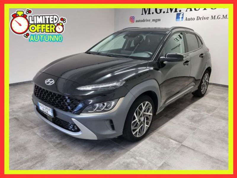 Hyundai Kona HEV 1.6 DCT XLine del 2021 usata a Erba