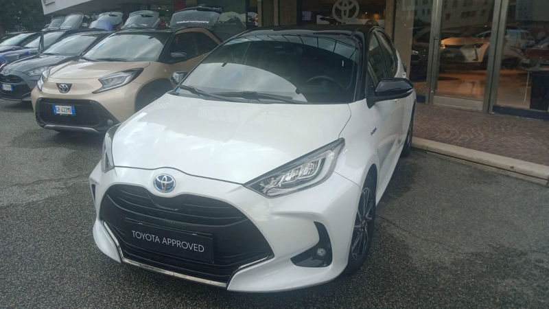 Toyota Yaris 1.5 Hybrid 5 porte Style del 2020 usata a Roma