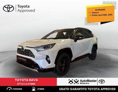 Toyota Rav4 HV (218CV) E-CVT 2WD Style  del 2020 usata a Ferrara