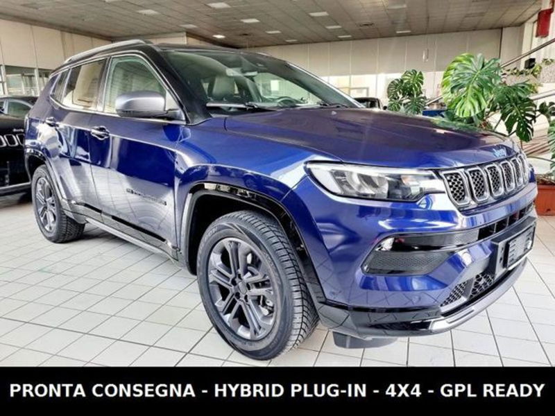 Jeep Compass 1.3 T4 190CV PHEV AT6 4xe 80&deg; Anniversario del 2021 usata a Limena