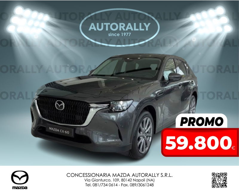 Mazda CX-60 3.3L e-Skyactiv D 249 CV M Hybrid AWD Takumi nuova a Napoli