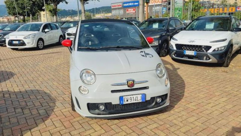 Abarth 500 Cabrio 1.4 Turbo T-Jet MTA Custom  del 2014 usata a Savona