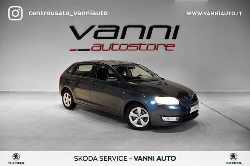 Skoda Rapid Spaceback TDI CR 90 CV Ambition del 2014 usata a Buttapietra