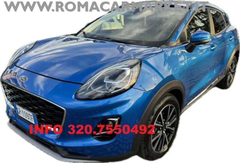 Ford Puma 1.0 EcoBoost Hybrid 125 CV S&amp;S aut. Titanium X  del 2023 usata a Roma