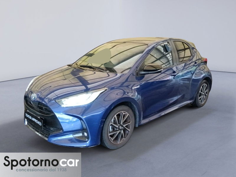 Toyota Yaris 1.5 Hybrid 5 porte Lounge del 2021 usata a Sesto San Giovanni