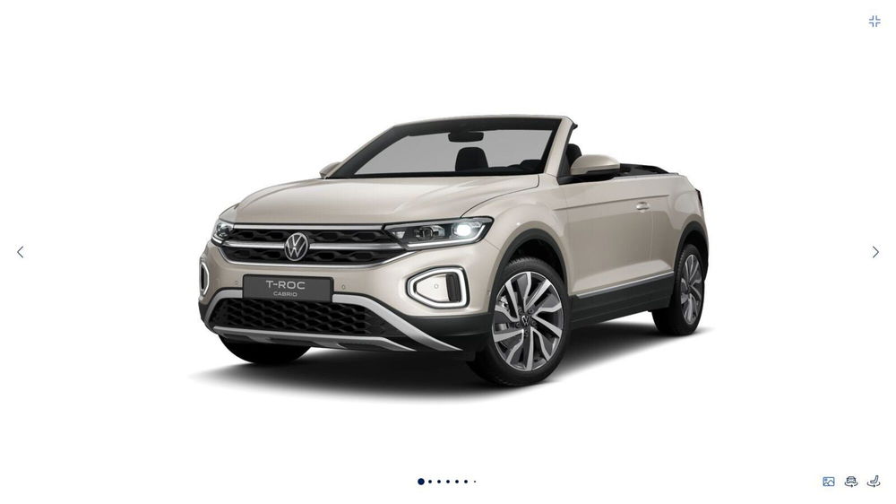 Volkswagen T-Roc Cabrio nuova a Modena