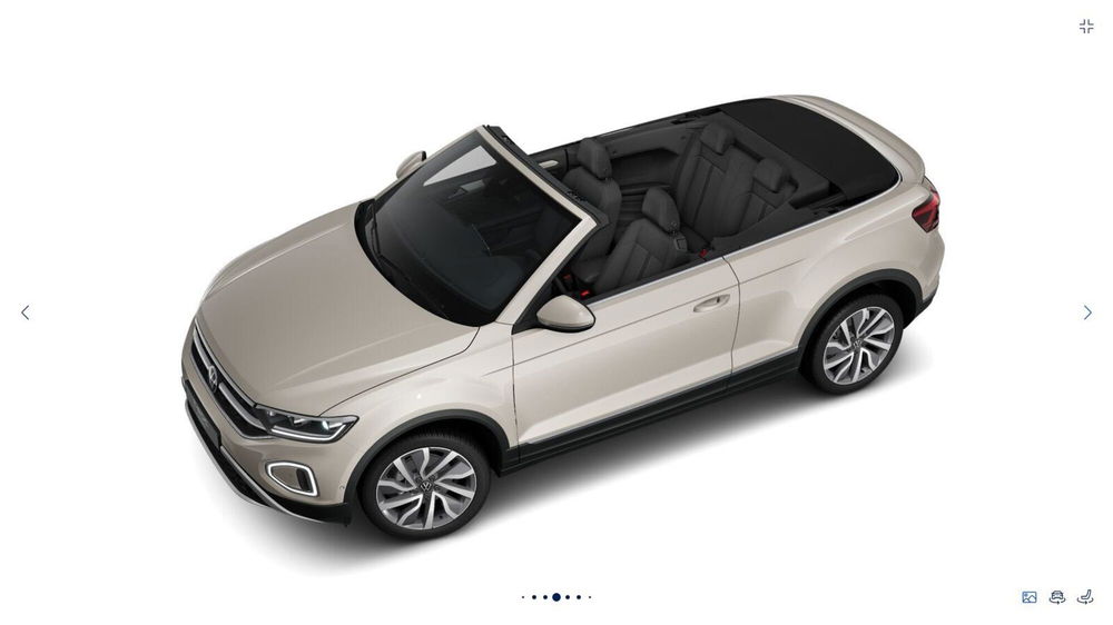 Volkswagen T-Roc Cabrio nuova a Modena (5)