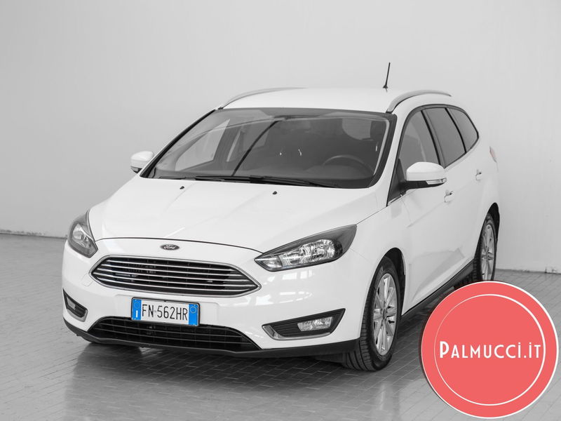 Ford Focus Station Wagon 1.5 TDCi 120 CV Start&amp;Stop SW Titanium del 2018 usata a Prato