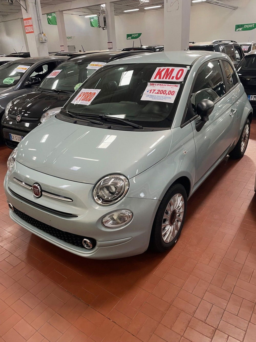 Fiat 500 nuova a Lucca