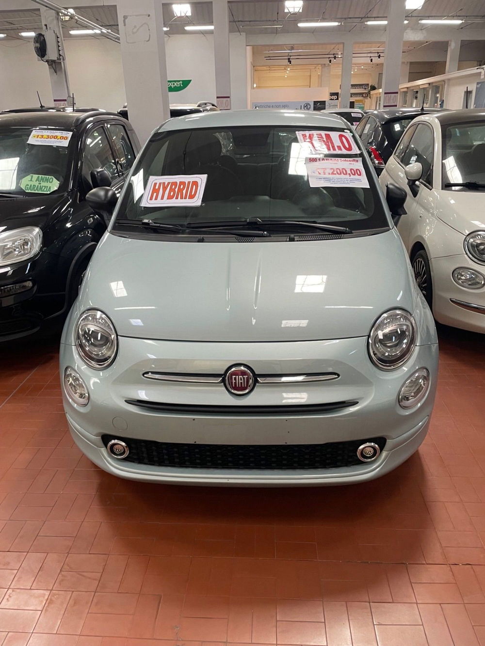 Fiat 500 nuova a Lucca (2)