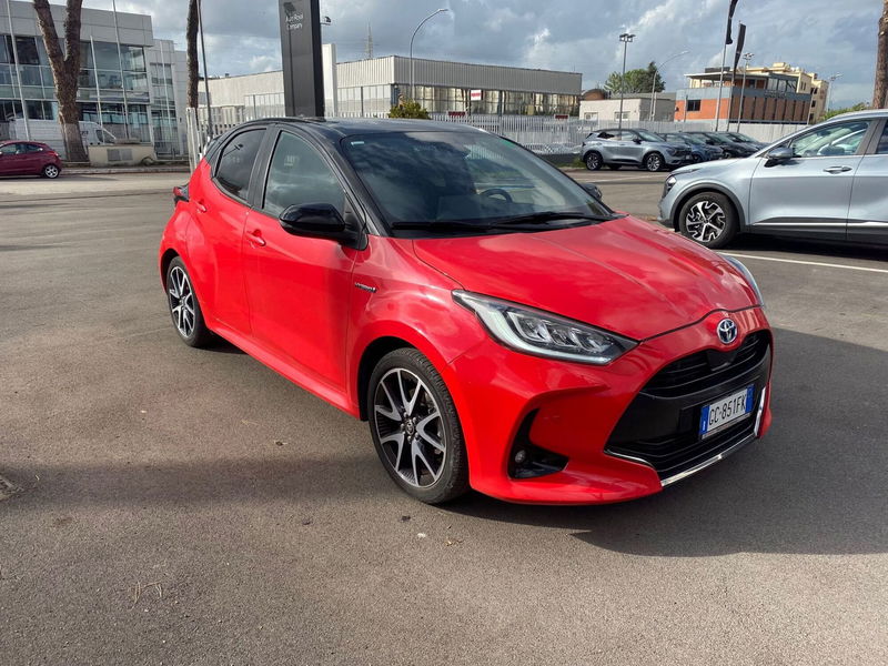 Toyota Yaris 1.5 Hybrid 5 porte Premiere del 2020 usata a Roma