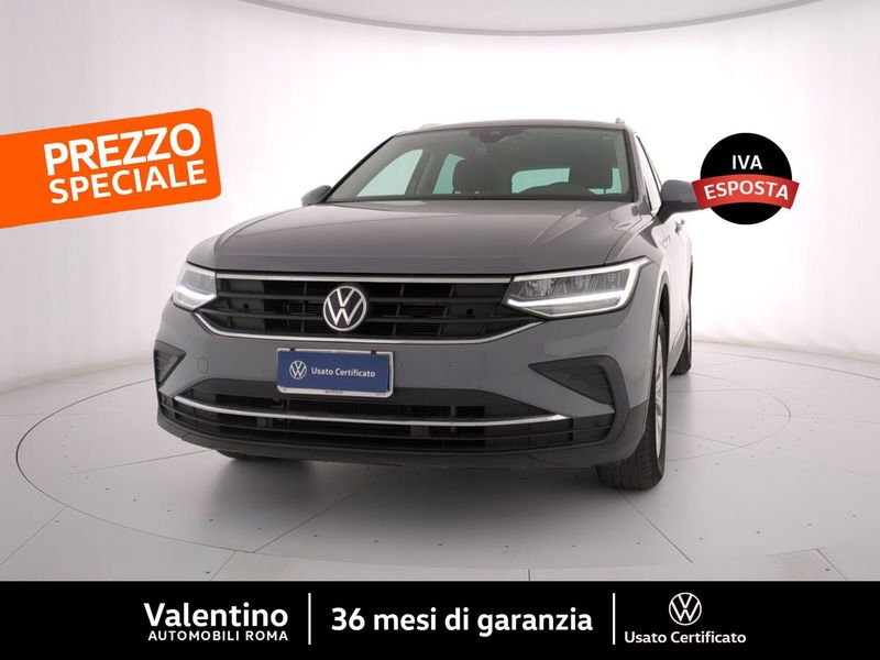 Volkswagen Tiguan 2.0 TDI 150 CV SCR DSG 4MOTION Life del 2021 usata a Roma