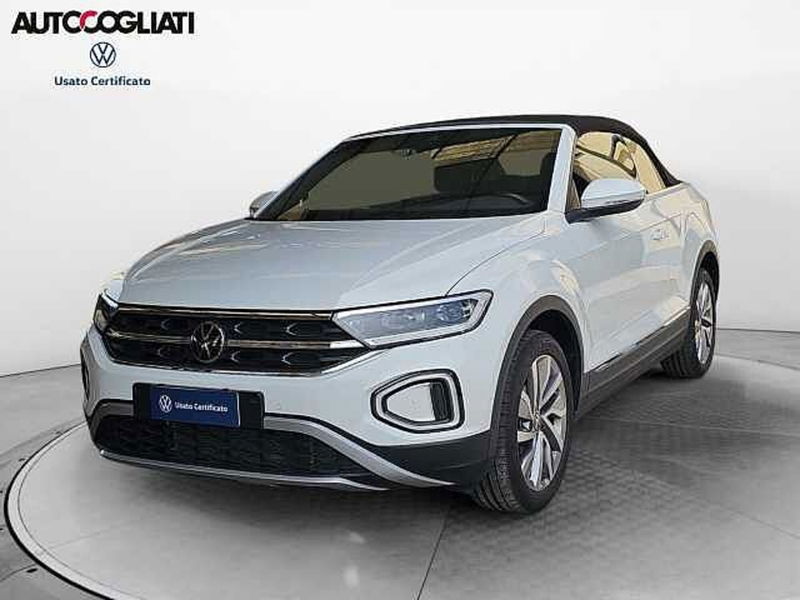 Volkswagen T-Roc Cabrio 1.0 TSI Style  del 2022 usata a Brivio