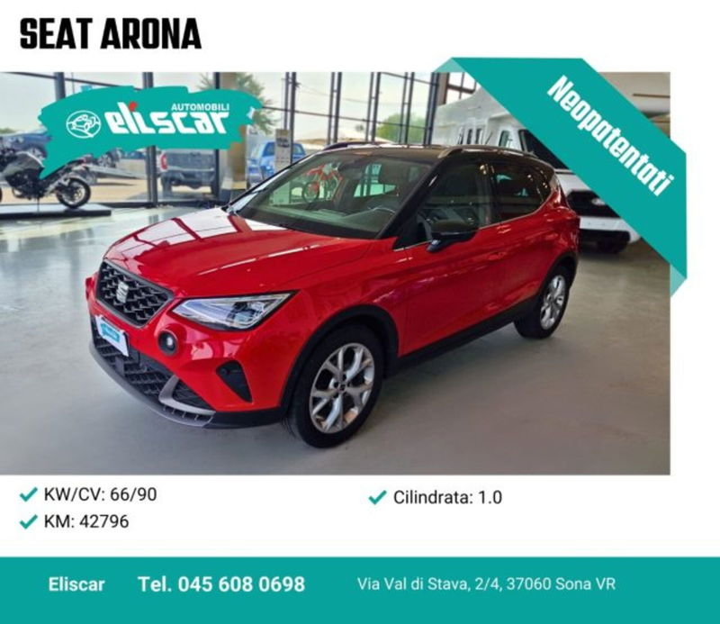 SEAT Arona 1.0 TGI FR  del 2022 usata a Sona