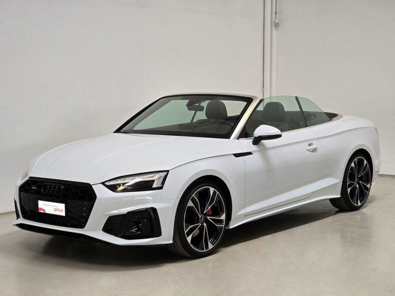 Audi A5 Cabrio 40 2.0 tfsi mhev S line edition quattro 204cv s-tronic del 2024 usata a Alessandria