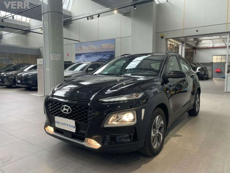 Hyundai Kona HEV 1.6 DCT XTech  del 2020 usata a Milano