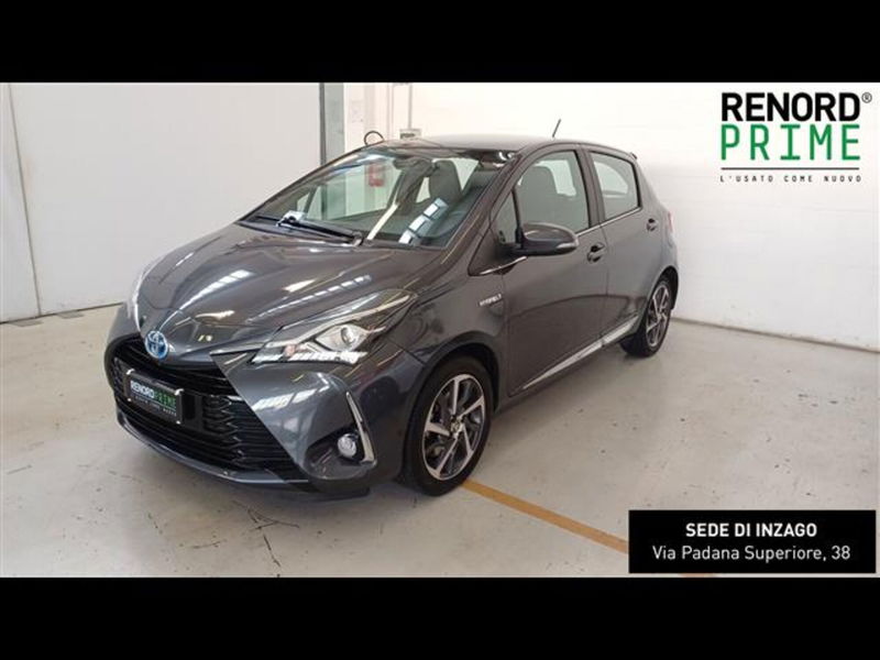 Toyota Yaris 1.5 Hybrid 5 porte Style del 2018 usata a Sesto San Giovanni