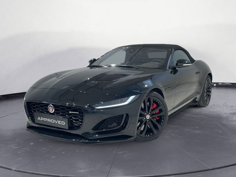 Jaguar F-Type Cabrio 2.0 aut. Convertibile R-Dynamic Black del 2023 usata a Ravenna