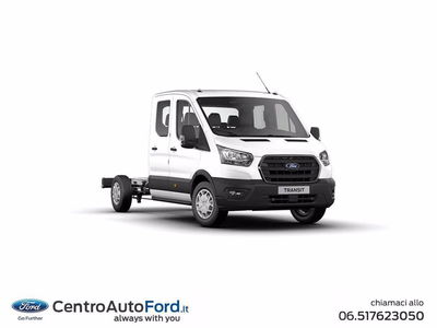 Ford Transit transit 350 tr.post. 2.0 tdci 130cv trend L3 Onnicar d.cab. cassone fisso r.sing. nuova a Albano Laziale