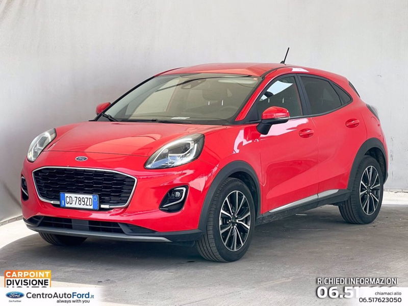 Ford Puma 1.0 ecoboost h Titanium 125cv auto del 2021 usata a Albano Laziale