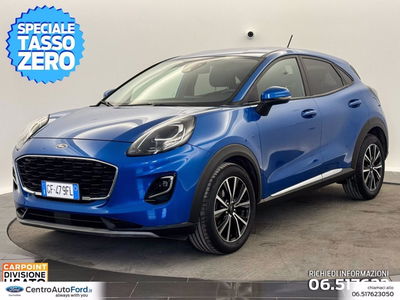 Ford Puma 1.0 ecoboost h Titanium 125cv del 2021 usata a Albano Laziale