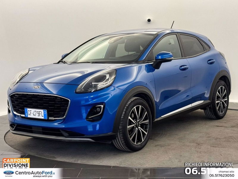 Ford Puma 1.0 ecoboost h Titanium 125cv auto del 2021 usata a Albano Laziale