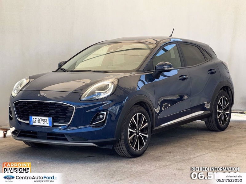 Ford Puma 1.0 ecoboost h Titanium 125cv auto del 2021 usata a Albano Laziale