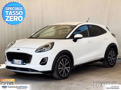 Ford Puma 1.0 ecoboost h Titanium 125cv auto del 2021 usata a Albano Laziale