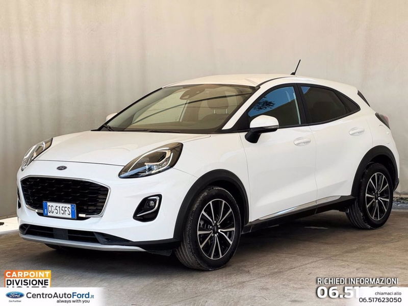 Ford Puma 1.0 ecoboost h Titanium 125cv auto del 2021 usata a Albano Laziale