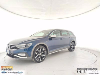 Volkswagen Passat Variant Alltrack 2.0 TDI 190 CV 4MOTION DSG BMT  del 2021 usata a Albano Laziale