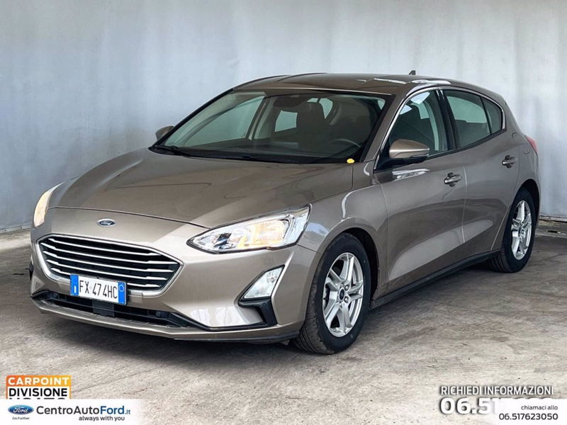 Ford Focus 1.5 EcoBlue 120 CV automatico 5p. Business Co-Pilot  del 2019 usata a Albano Laziale