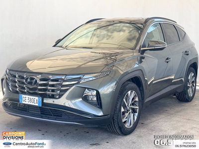 Hyundai Tucson 1.6 t-gdi 48V Xline Hyundai Smart Sense+ Advanced 2wd dct del 2021 usata a Albano Laziale