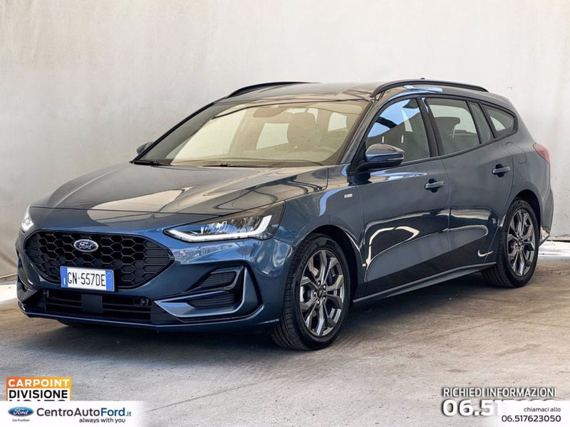 Ford Focus Station Wagon 1.0 EcoBoost Hybrid 125 CV SW ST-Line  del 2023 usata a Albano Laziale