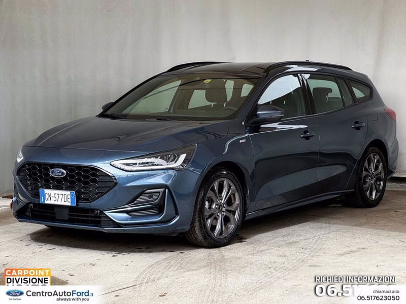 Ford Focus Station Wagon 1.0 EcoBoost 125 CV automatico SW ST-Line  del 2023 usata a Albano Laziale