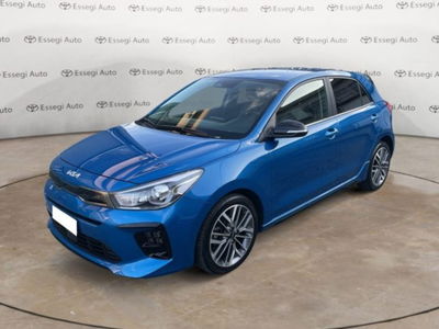 Kia Rio 1.0 T-GDi 100 CV MHEV iMT GT Line  del 2022 usata a Albano Vercellese