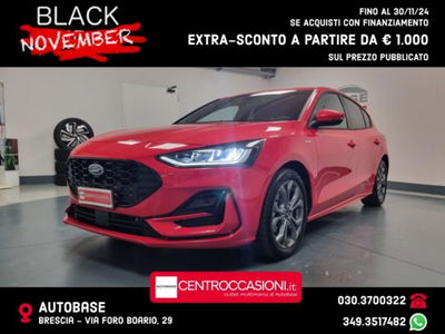 Ford Focus 1.0 EcoBoost Hybrid 125 CV Power. 5p. ST-Line Design  del 2022 usata a Brescia