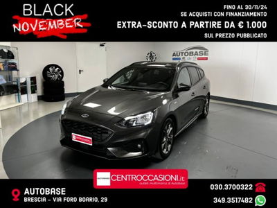 Ford Focus Station Wagon 1.0 EcoBoost 125 CV automatico SW ST-Line  del 2020 usata a Brescia