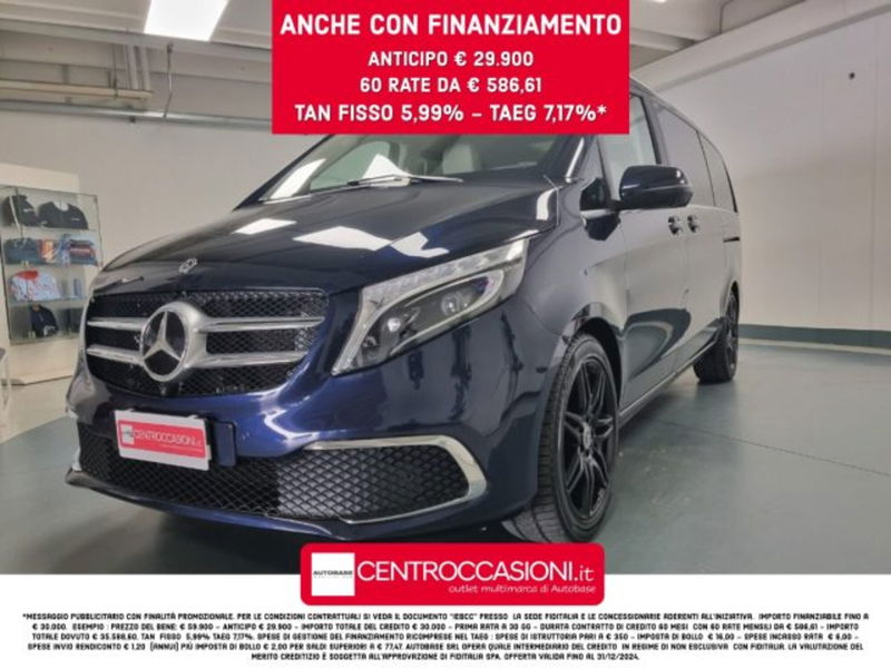 Mercedes-Benz Classe V 300 d Automatic Premium Long del 2020 usata a Brescia