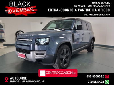 Land Rover Defender 110 2.0 SD4 240CV AWD Auto HSE del 2020 usata a Brescia