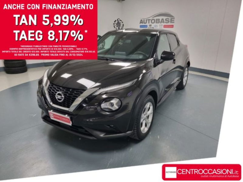 Nissan Juke 1.0 DIG-T 117 CV N-Connecta del 2020 usata a Brescia