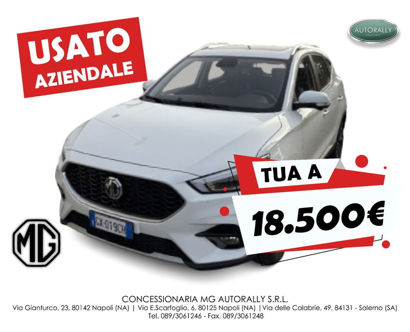 Mg ZS ZS 1.0 Luxury del 2024 usata a Napoli