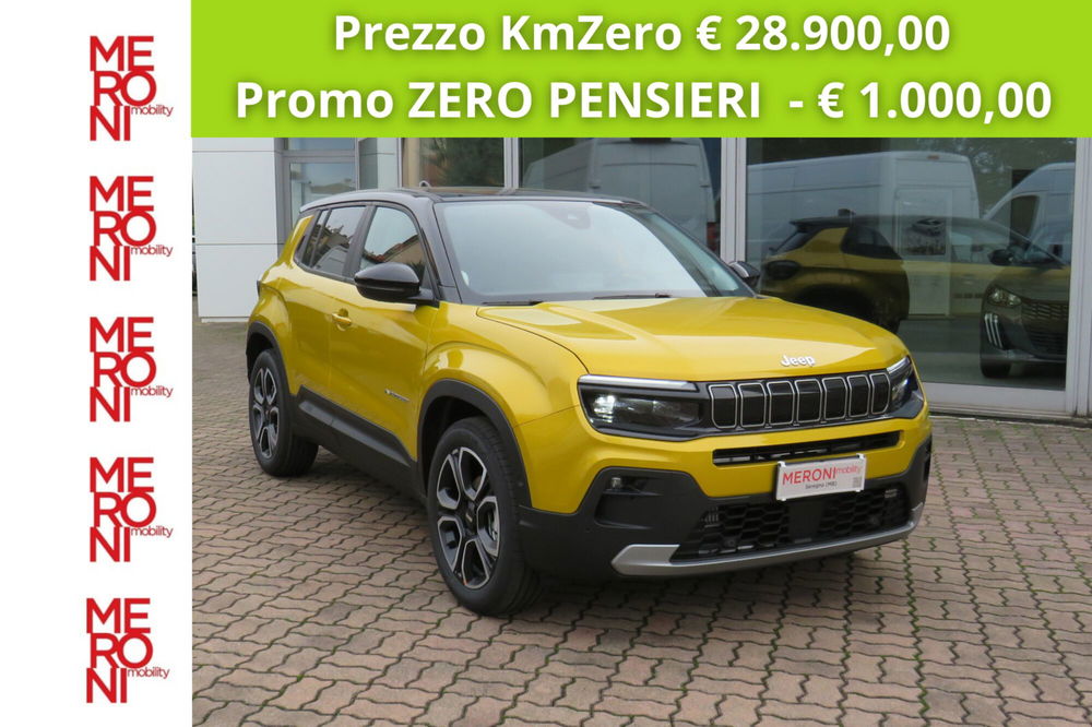 Jeep Avenger nuova a Monza e Brianza