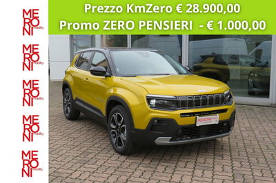 Jeep Avenger 1.2 turbo Summit fwd 100cv nuova a Seregno