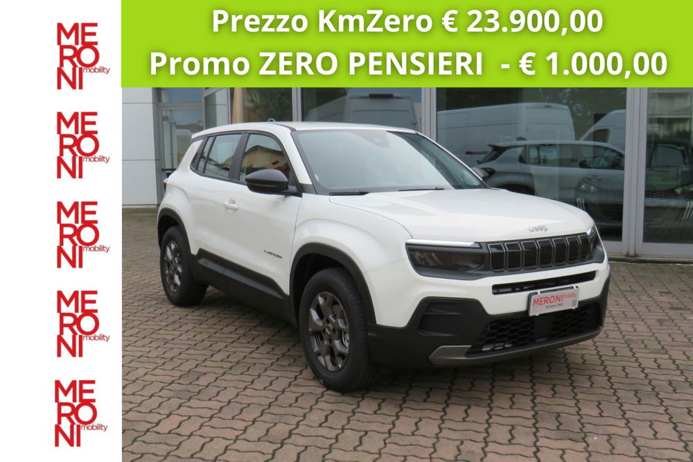 Jeep Avenger nuova a Monza e Brianza