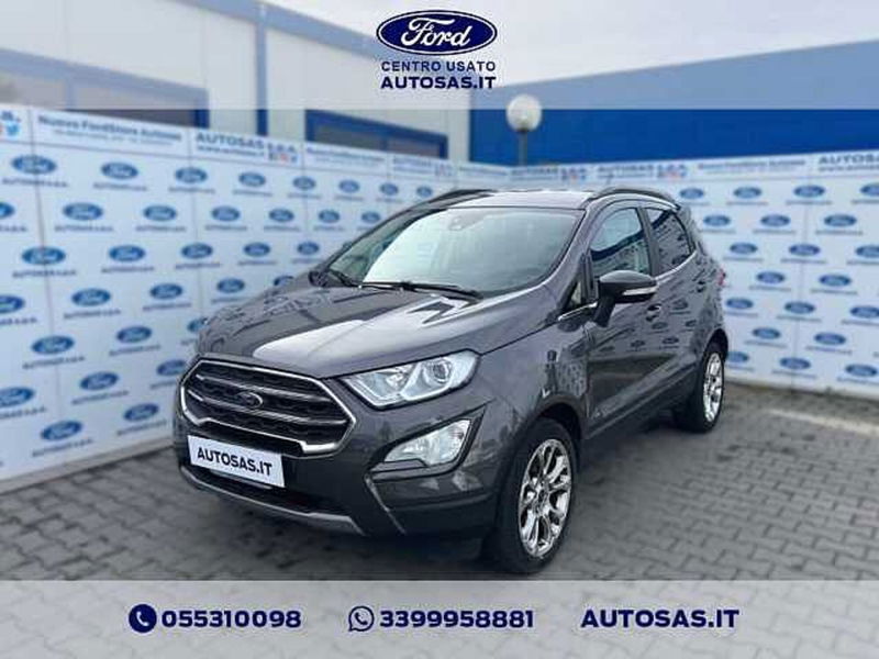 Ford EcoSport 1.0 EcoBoost 125 CV Titanium  del 2021 usata a Firenze