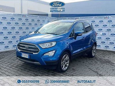 Ford EcoSport 1.0 EcoBoost 125 CV Titanium  del 2020 usata a Firenze